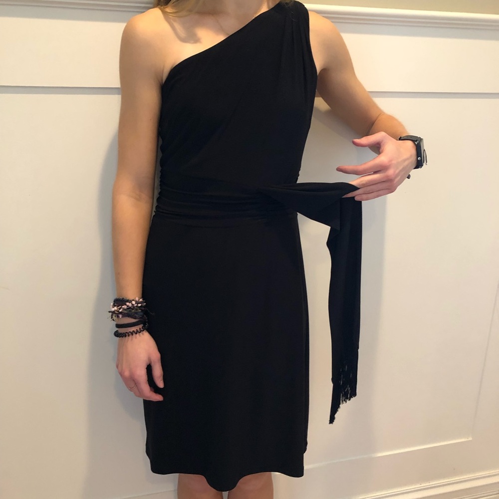 One shoulder jersey MSK dress S